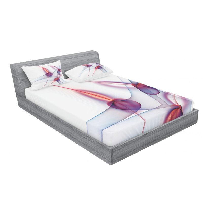 Microfiber Sheet Set, Full Sheet Set with Fitted Sheet