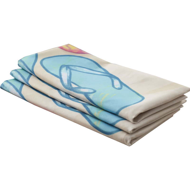 Ensemble de serviettes 4 pièces Thaney
