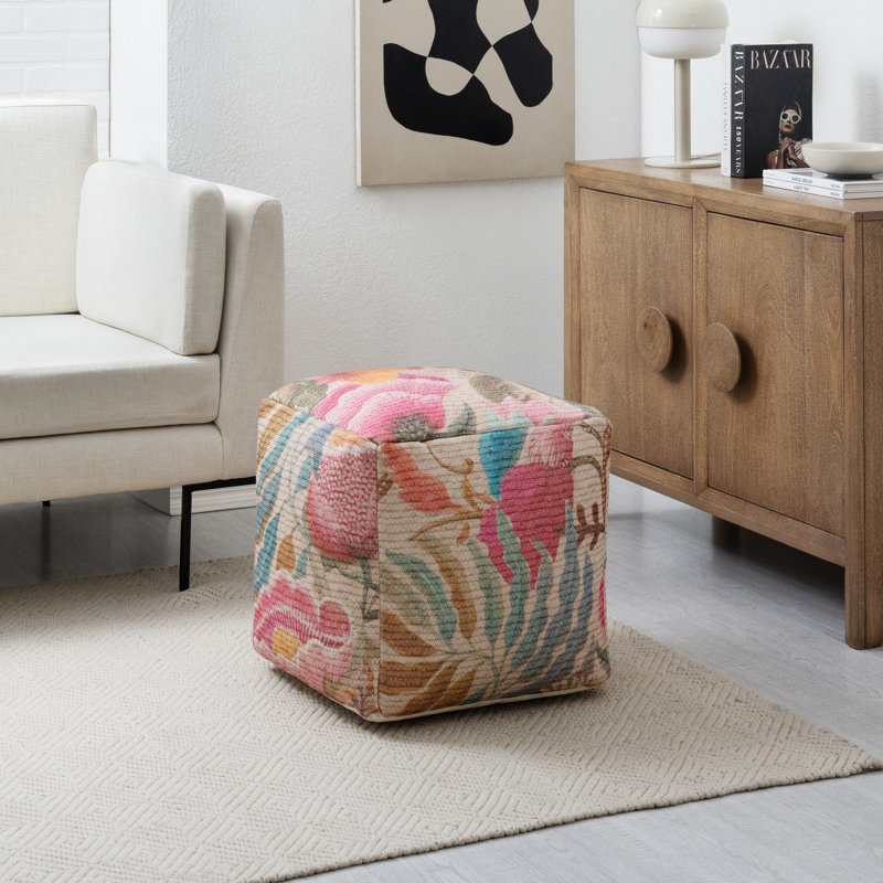 Repose-pieds Yinka,  Blush Floral