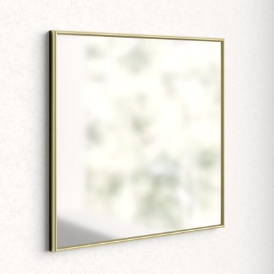Metal Flat Wall Mirror