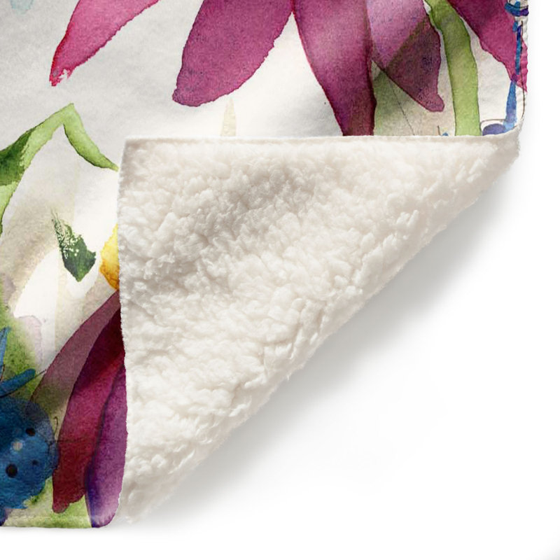  Couverture douce en sherpa, 51 po x 60 po