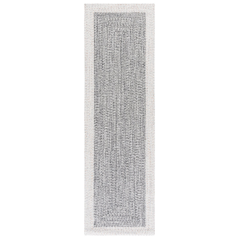 Braided 281 Hand Woven Performance Machine Washable No Pattern Rug, Runner 2'3" x 8'