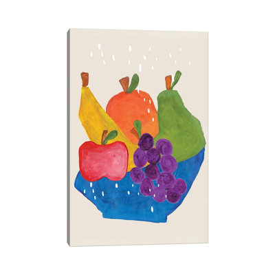 Fruit Bowl par - Toile tendue