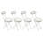 4Pcs Portable Folding Stool Kitchen Counter-380299425