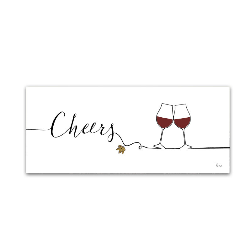 « lalineed wine i », art textuel sur toile tendue, H 10 po x l 24 po