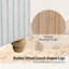 Canapé modulaire de style campagnard rayé Terren-360164330