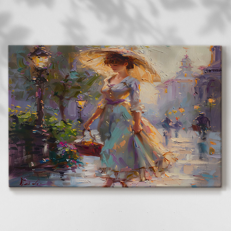 Beautiful Women-L XXVI -Gallery Wraraped Cavas, 18 x 27