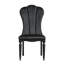 Ensemble de 2 chaises de salle à manger rembourrées avec pieds cannelés tournés -555640679-555640676