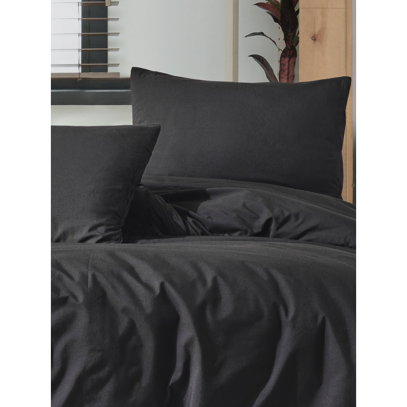 Jervin Cotton Blend Standard Duvet Cover