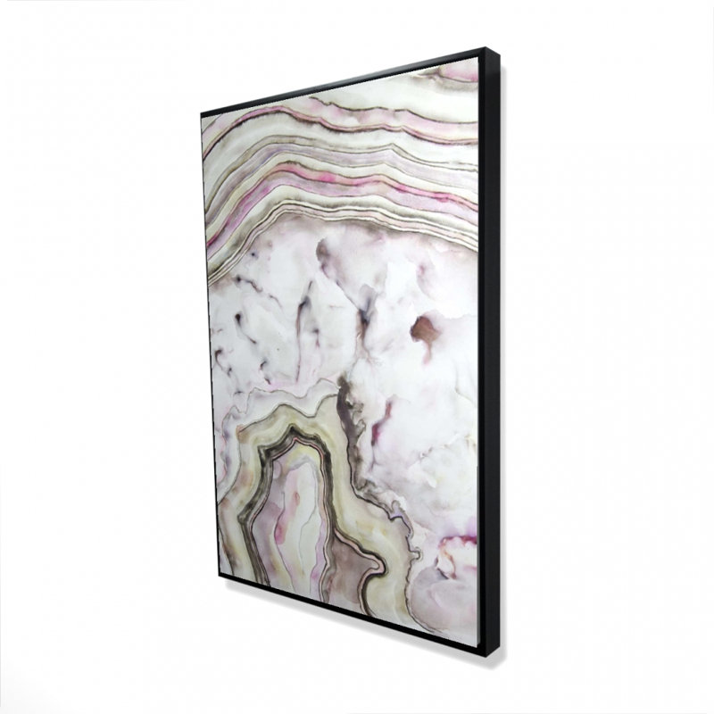 Agate, reproduction sur toile, H 36 po x l 24 po