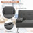 66'' Upholstered Convertible Sofa-908386980