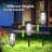 2x Bigger Solar Pathway Lights Outdoor, Upgraded Brighter Solar Garden Lights Solar Powered, Over 12 Hours Outdoor Solar Lights For Yard Landscape Lighting Path Walkway Driveway Sidewalk-122501982