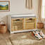 Segars Polyester Upholstered Storage Bench-89992609