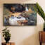 Le déjeuner encadré sur toile par Claude Monet-92468962-92468966