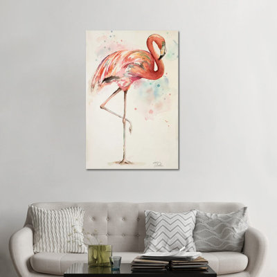 " Flamingo II " by Patricia Pinto