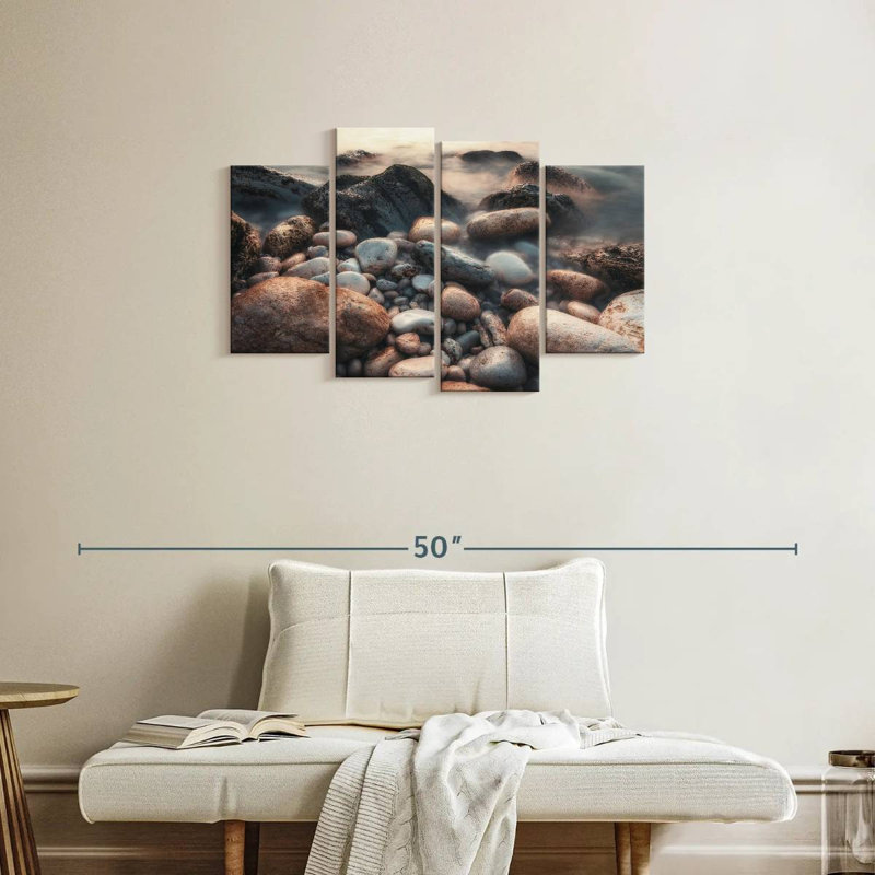 Alvord Beach Pebbles, 22" H x 36" W