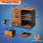 3-Drawer Wood File Cabinet, Mobile Lateral Filing Cabinet, Printer Stand With Open Storage Shelves For Home Office