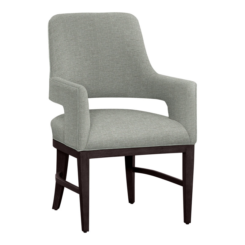 Chaise avec accoudoirs Josie, Mastic 3152, Espresso