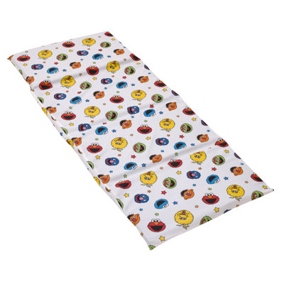 Nojo Sesame Street Come and Play Preschool Nap Pad Sheet