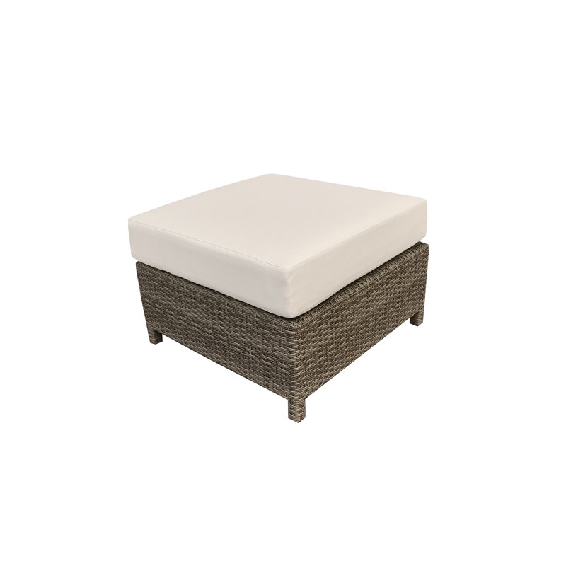 Sectional Wicker Ottoman