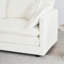 Canapé 3 places polyvalent et élégant avec coussins d'accoudoirs et coussins décoratifs, parfait pour tout salon.