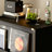 Black Solid wood Display Cases