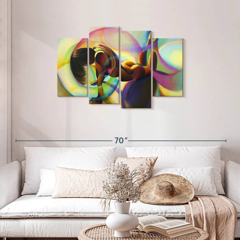Leisha Roundism I, 27" H x 43" W