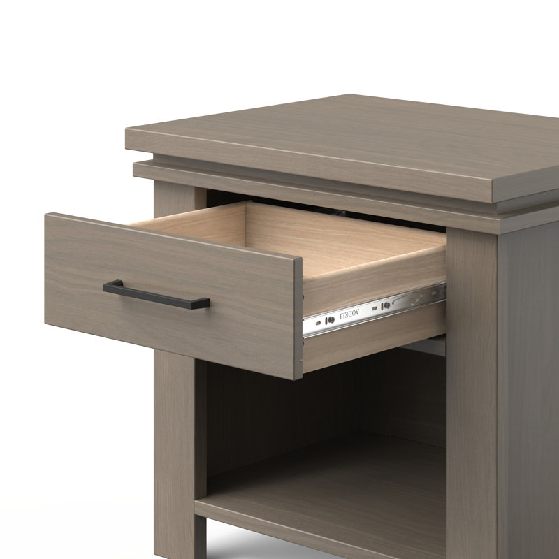 Denman Nightstand, Crescent Gray