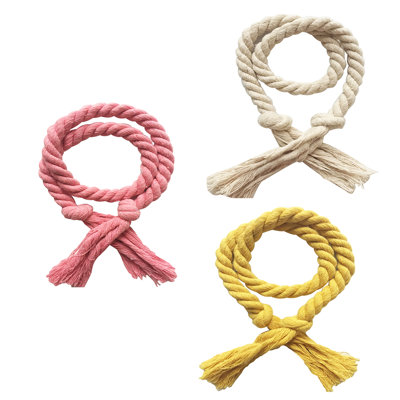 Sydnor Fabric Adjustable Curtain Tieback