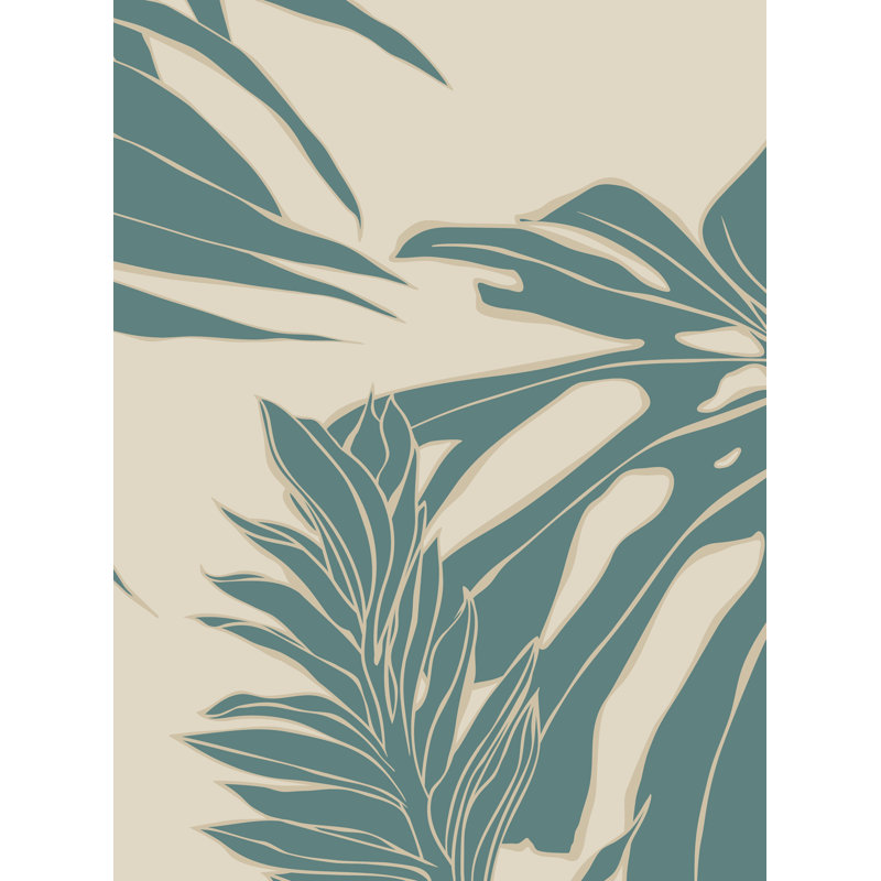 Murale Borelli Jungle Leaves, L 96 po x l 24 po