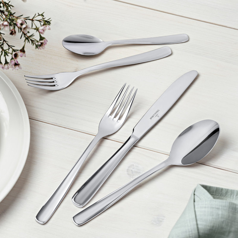 Villeroy & Boch Liam, ensemble de couverts 40 pièces, service pour 8