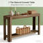 Table d'entrée compacte, console de style naturel, table de canapé