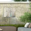 Décoration murale d'extérieur bouquet de coton-1547055953