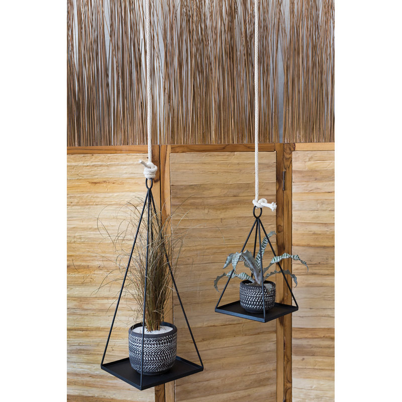Soucoupe suspendue L Ponce, H 13,5 po x l 7,25 po x P 7,25 po