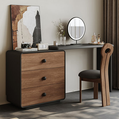 Makeup Vanity with Light mirror,6 drawers,Power Outlet
