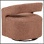 Fauteuil d'appoint pivotant Brillia