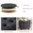 Button-Designed Upholstered Ottoman With Storage-855103899