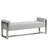 Stratum Polyester Upholstered Bench