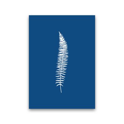 Blue Botanical I - Print
