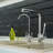3" x 10" Beveled Glass Subway Tile