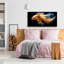 «Fighting Fish Blue and Yellow» par Epic Portfolio, art mural en verre acrylique-657824232