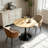 Modern Dining Table,Mdf Top And Steel Base Round Kitchen Table-1658256985-1646728159-1651160617