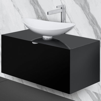 Meuble-lavabo simple 40 po Mia