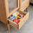 Versatile Solid Oak Storage Cabinet for Living Room, Enhancing Décor