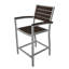 Chaise avec accoudoirs de comptoir POLYWOOD Euro-9705791-9705806