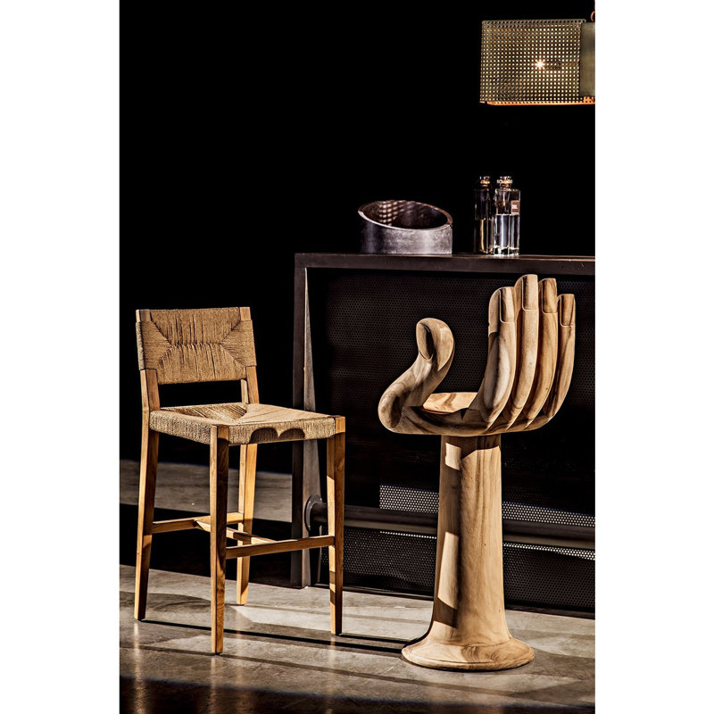 Buddha Solid Wood Stool