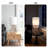 22.8”table Lamp With Crystal