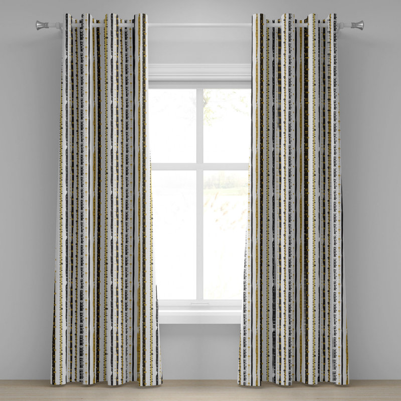 Sateen Blackout Curtains / Drapes Pair, 50" W x 108" L