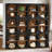 Set Of 2 6-Tier Black 70.87" Tall  Bookshelf Bookcase For Living Room