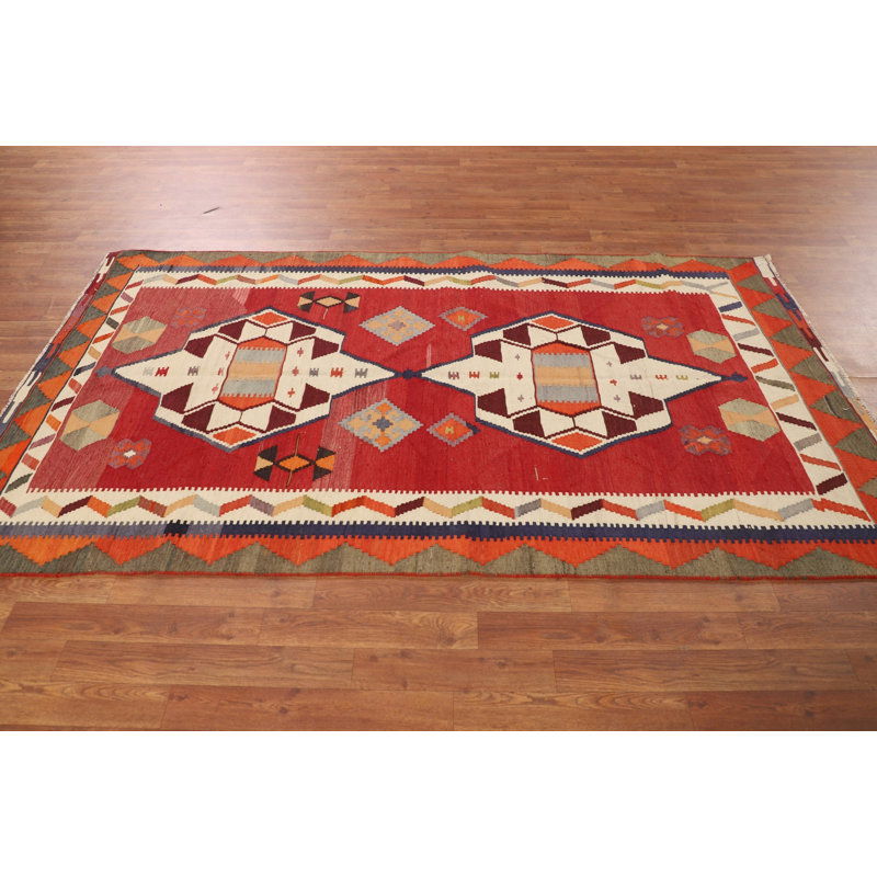 Tapis géométrique Kilim